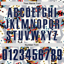 Load image into Gallery viewer, Custom Gray Navy 3D Gambling Poker Performance Polo Shirt