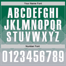 Load image into Gallery viewer, Custom Kelly Green White-Gray 3D Gradient Square Shape Performance Polo Shirt