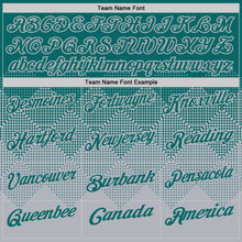 Load image into Gallery viewer, Custom Teal Gray 3D Gradient Square Shape Performance Polo Shirt