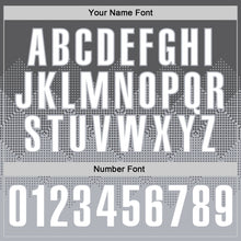 Load image into Gallery viewer, Custom Steel Gray White-Gray 3D Gradient Square Shape Performance Polo Shirt