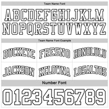 Load image into Gallery viewer, Custom Reversible Black White Double Side Sublimation Basketball Suit Jersey