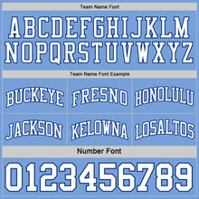 Load image into Gallery viewer, Custom Royal White-Light Blue Reversible Double Side Sublimation Basketball Suit Jersey