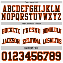 Load image into Gallery viewer, Custom Brown Orange-White Reversible Double Side Sublimation Basketball Suit Jersey