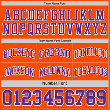 Load image into Gallery viewer, Custom Purple Orange-White Reversible Double Side Sublimation Basketball Suit Jersey
