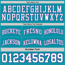 Load image into Gallery viewer, Custom Purple White-Teal Reversible Double Side Sublimation Basketball Suit Jersey