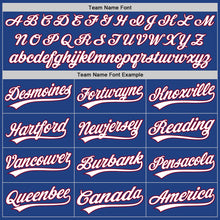 Load image into Gallery viewer, Custom Royal White-Maroon Authentic Throwback Baseball Jersey