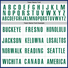 Load image into Gallery viewer, Custom Royal White-Kelly Green Authentic Baseball Jersey