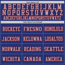 Load image into Gallery viewer, Custom Royal Gray-Red Mesh Authentic Throwback Football Jersey