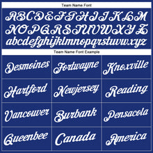 Load image into Gallery viewer, Custom Stitched Royal White-Red Sports Pullover Sweatshirt Hoodie