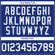 Load image into Gallery viewer, Custom Stitched Royal White-Red Sports Pullover Sweatshirt Hoodie