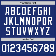 Load image into Gallery viewer, Custom Royal White-Red Authentic Throwback Baseball Jersey