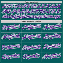 Load image into Gallery viewer, Custom Teal Purple-White Authentic Sleeveless Baseball Jersey