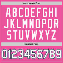 Load image into Gallery viewer, Custom Pink Black-Light Blue Authentic Sleeveless Baseball Jersey