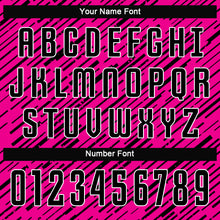 Load image into Gallery viewer, Custom Pink Black-White Sublimation Soccer Uniform Jersey