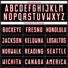 Load image into Gallery viewer, Custom Black Red-White Sublimation Soccer Uniform Jersey