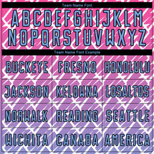 Load image into Gallery viewer, Custom Pink Light Blue-Black Lightning Sublimation Soccer Uniform Jersey