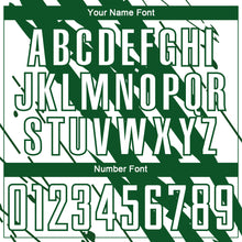 Load image into Gallery viewer, Custom Kelly Green White Sublimation Soccer Uniform Jersey