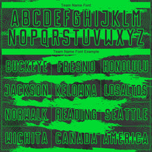 Load image into Gallery viewer, Custom Black Neon Green Sublimation Soccer Uniform Jersey