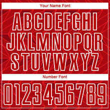 Load image into Gallery viewer, Custom Red White Sublimation Soccer Uniform Jersey