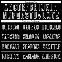 Load image into Gallery viewer, Custom Black White Zebra And Geometric Pattern Sublimation Soccer Uniform Jersey