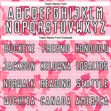 Load image into Gallery viewer, Custom Light Pink Black-Pink Abstract Geometric Pattern Sublimation Soccer Uniform Jersey