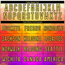 Load image into Gallery viewer, Custom Yellow Hot Pink-Black Geometric Shapes Sublimation Soccer Uniform Jersey