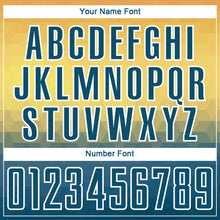 Load image into Gallery viewer, Custom Yellow US Navy Blue-White Geometric Triangle Sublimation Soccer Uniform Jersey