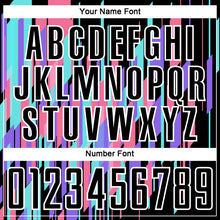 Load image into Gallery viewer, Custom Black White Geometric Shapes Sublimation Soccer Uniform Jersey