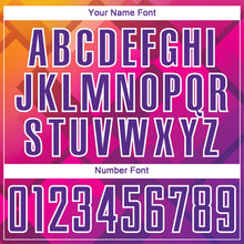 Load image into Gallery viewer, Custom Pink Purple-White Geometric Shapes Sublimation Soccer Uniform Jersey