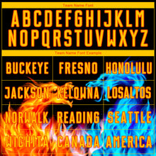 Load image into Gallery viewer, Custom Black Yellow-Orange Dragon Flame Sublimation Soccer Uniform Jersey