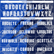 Load image into Gallery viewer, Custom Graffiti Pattern Thunder Blue-Navy Scratch Sublimation Soccer Uniform Jersey