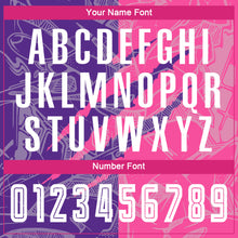 Load image into Gallery viewer, Custom Graffiti Pattern Purple-Pink Scratch Sublimation Soccer Uniform Jersey