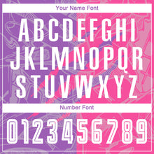 Load image into Gallery viewer, Custom Graffiti Pattern Medium Purple-Pink Scratch Sublimation Soccer Uniform Jersey