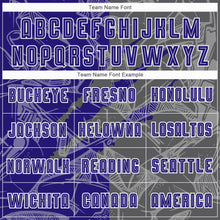 Load image into Gallery viewer, Custom Graffiti Pattern Dark Purple-Steel Gray Scratch Sublimation Soccer Uniform Jersey