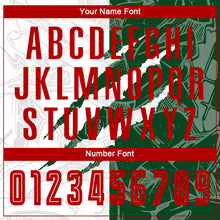 Load image into Gallery viewer, Custom Graffiti Pattern Red-Green Scratch Sublimation Soccer Uniform Jersey