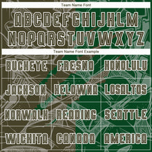 Load image into Gallery viewer, Custom Graffiti Pattern Olive-Green Scratch Sublimation Soccer Uniform Jersey