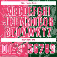 Load image into Gallery viewer, Custom Graffiti Pattern Neon Pink-Green Scratch Sublimation Soccer Uniform Jersey