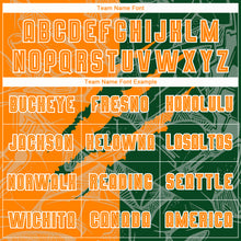 Load image into Gallery viewer, Custom Graffiti Pattern Bay Orange-Green Scratch Sublimation Soccer Uniform Jersey