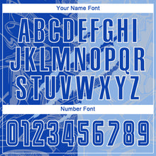 Load image into Gallery viewer, Custom Graffiti Pattern Thunder Blue-Light Blue Scratch Sublimation Soccer Uniform Jersey