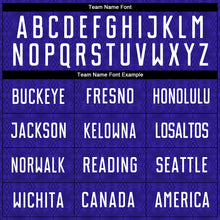 Load image into Gallery viewer, Custom Dark Purple Black Geometric Shapes Sublimation Soccer Uniform Jersey