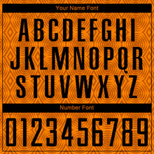 Load image into Gallery viewer, Custom Texas Orange Black-Bay Orange Geometric Shapes Sublimation Soccer Uniform Jersey