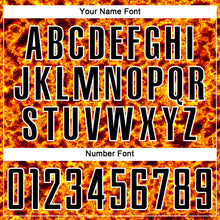 Load image into Gallery viewer, Custom Black Gold-White Flame Sublimation Soccer Uniform Jersey