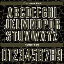 Load image into Gallery viewer, Custom Black Olive-White Abstract Network Splash Sublimation Soccer Uniform Jersey