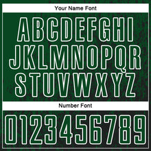 Load image into Gallery viewer, Custom Green Black-White Abstract Fragment Art Sublimation Soccer Uniform Jersey