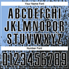 Load image into Gallery viewer, Custom Light Blue Black-White Abstract Fragment Art Sublimation Soccer Uniform Jersey