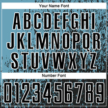 Load image into Gallery viewer, Custom Shadow Blue Black-White Abstract Fragment Art Sublimation Soccer Uniform Jersey