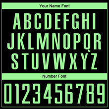 Load image into Gallery viewer, Custom Black Pea Green Sublimation Soccer Uniform Jersey