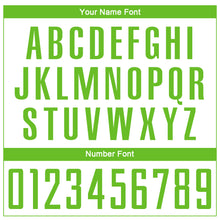 Load image into Gallery viewer, Custom White Aurora Green Sublimation Soccer Uniform Jersey