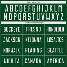 Load image into Gallery viewer, Custom Green White Sublimation Soccer Uniform Jersey