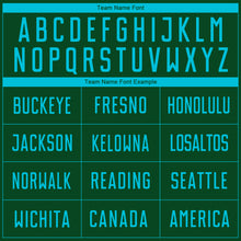 Load image into Gallery viewer, Custom Green Lakes Blue Sublimation Soccer Uniform Jersey